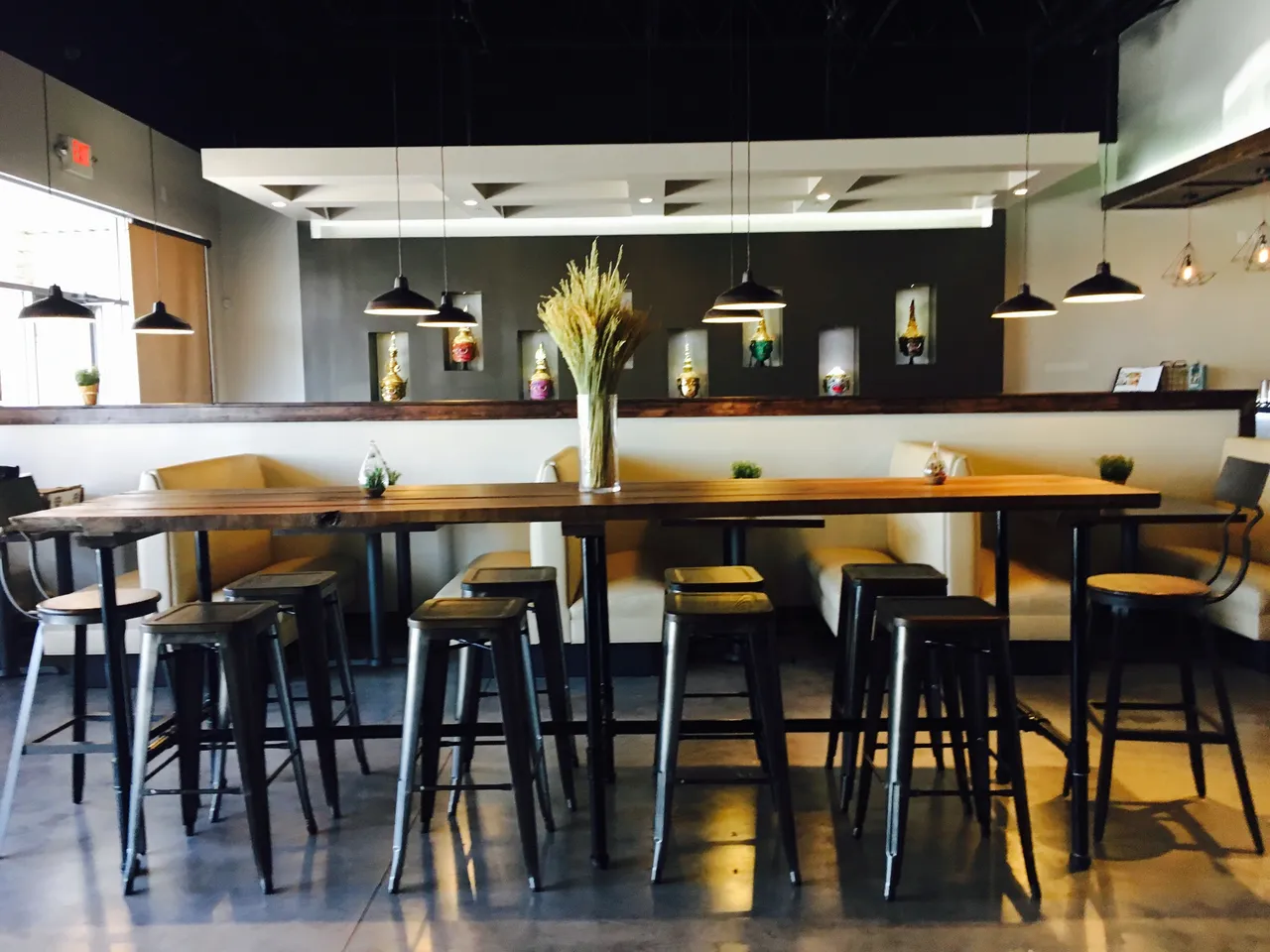 Cozy seating area at The Bangkok